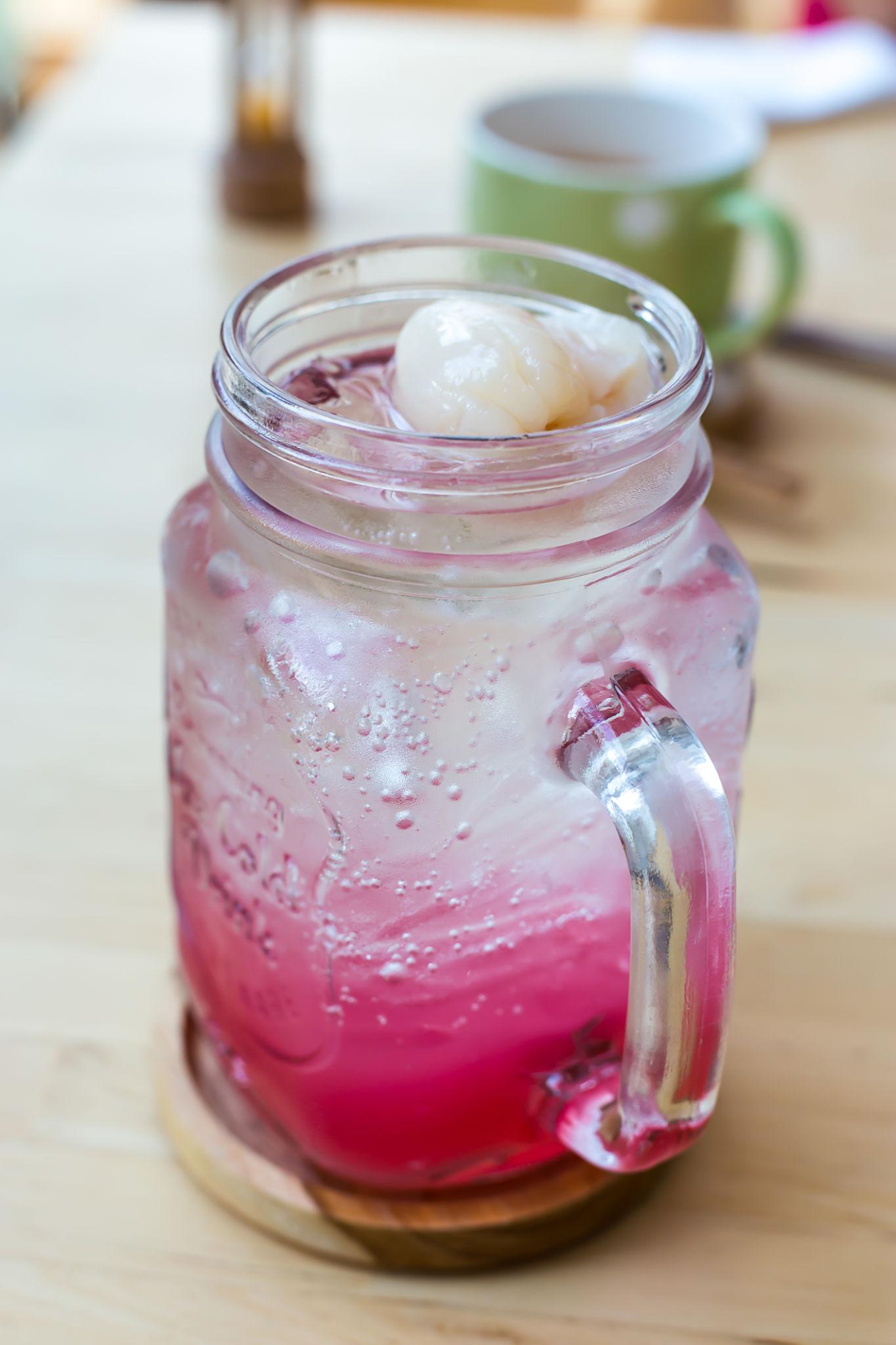 Lychee Italian Soda